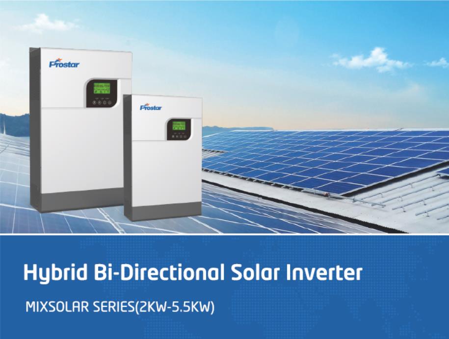 Prostar hybrid solar inverter