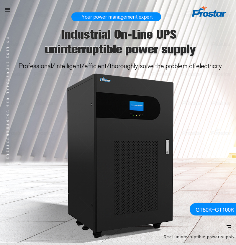 GT100K 3 Phase Low Frequency Uninterruptable Power Supply Ups 100kva ...