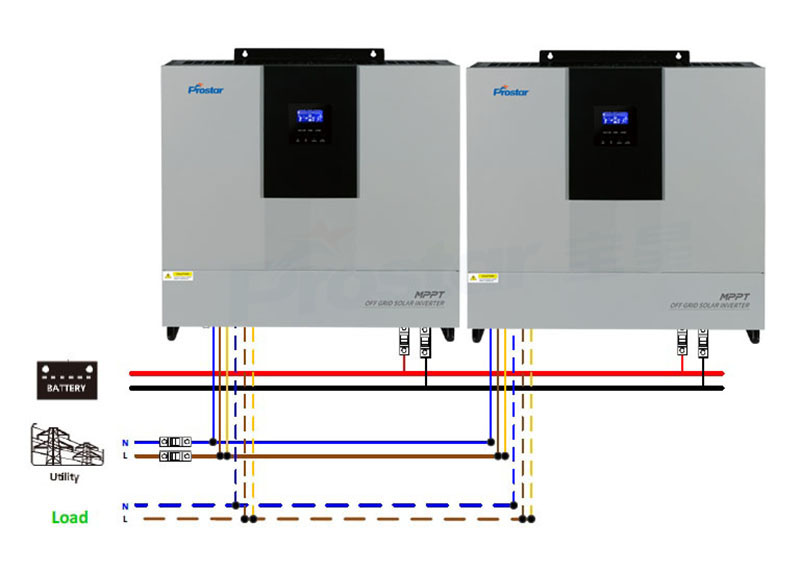 10kw split phase inverter 48v