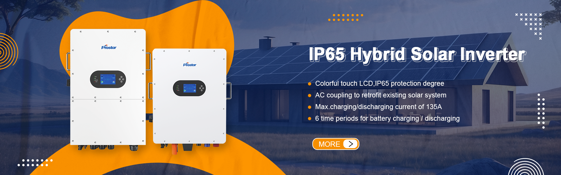 Prostar IP65 Hybrid Solar Inverter 6kW - 50kW